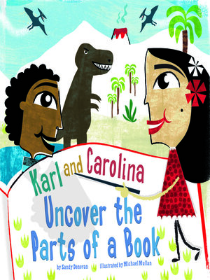 cover image of Karl and Carolina Uncover the Parts of a Book
